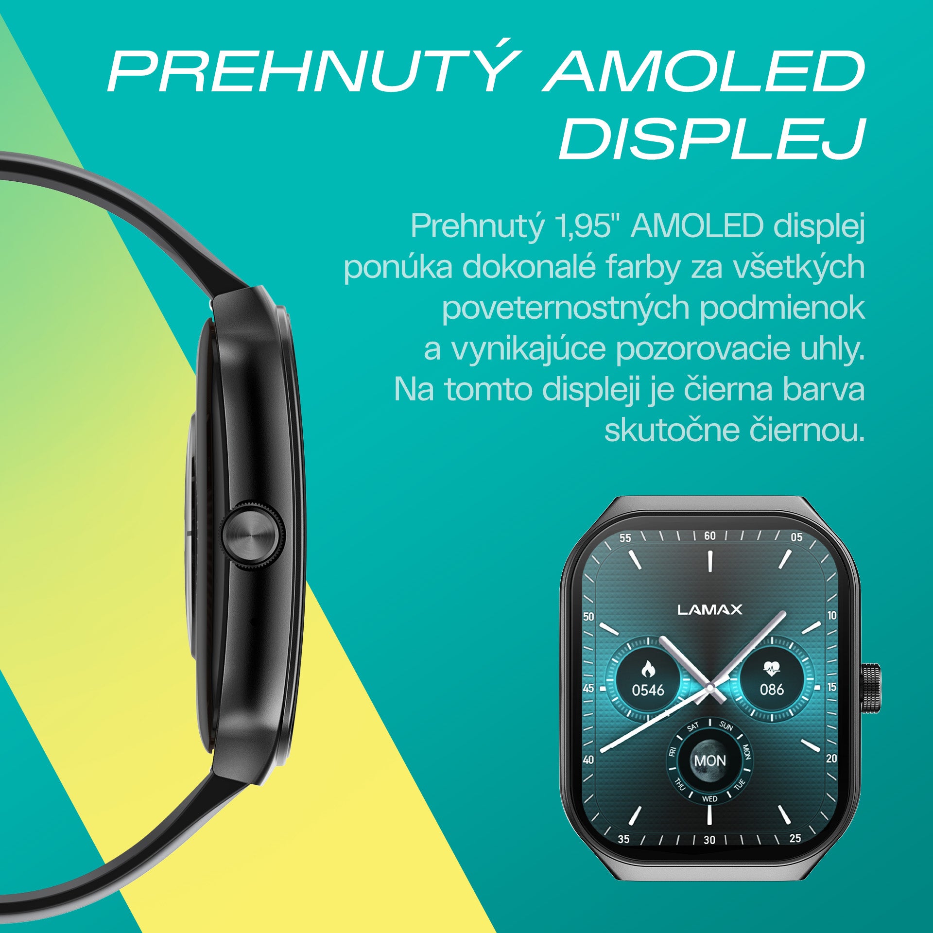 LAMAX Flow AMOLED Black sk