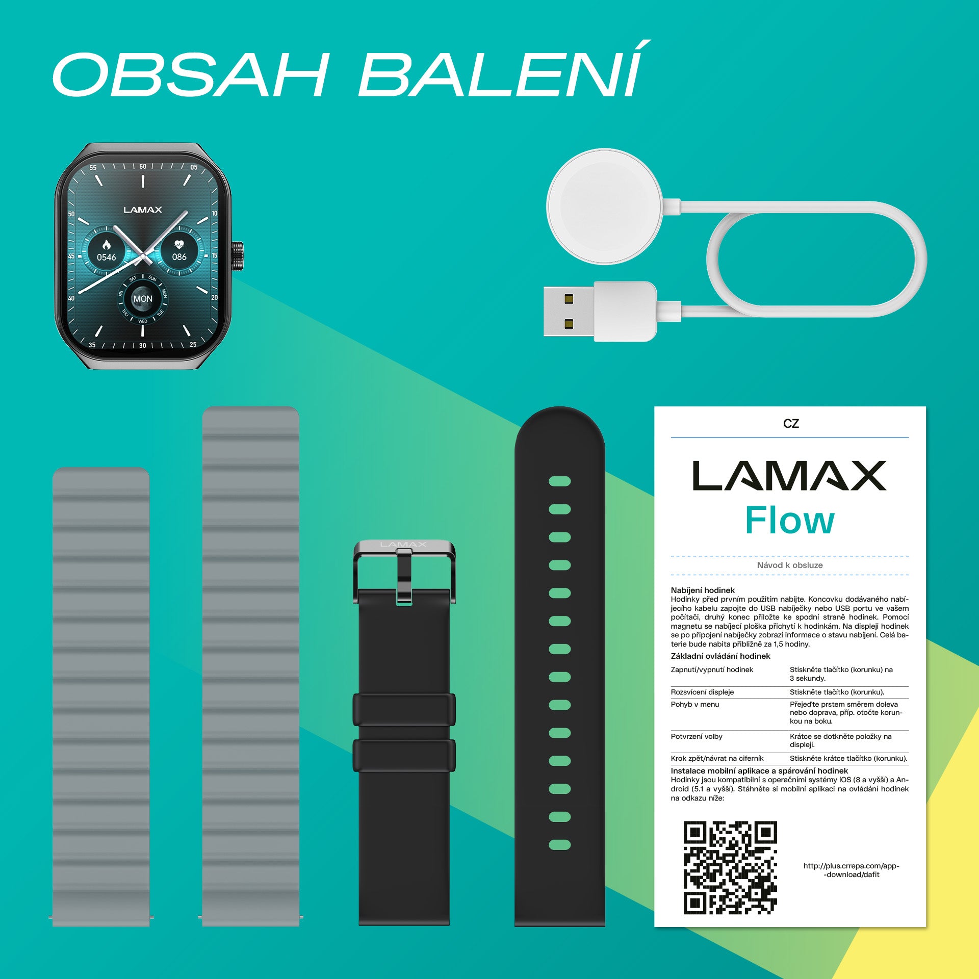 LAMAX Flow AMOLED Black cs