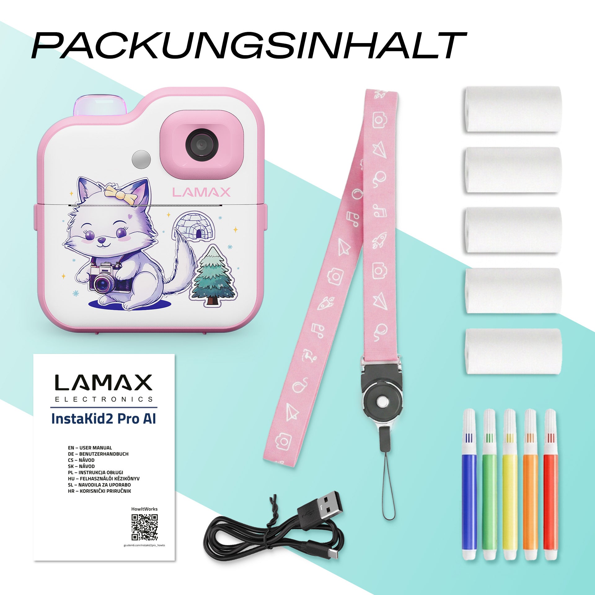 LAMAX_InstaKid2_Pro_AI_Pink_Listing_photo_08