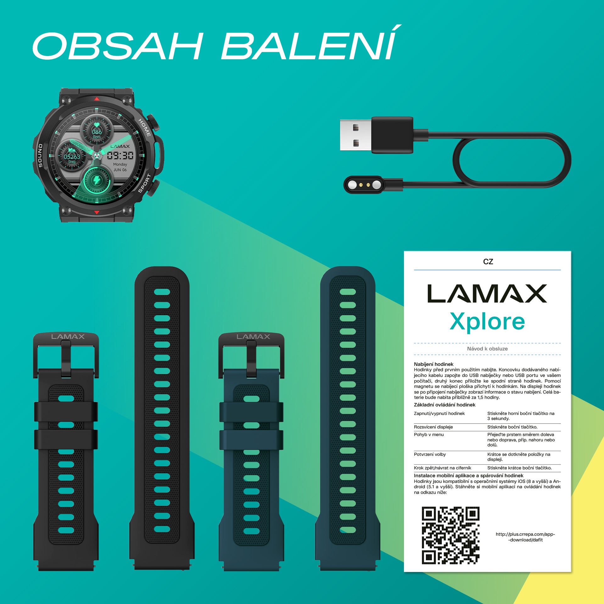 LAMAX Xplore Black cs