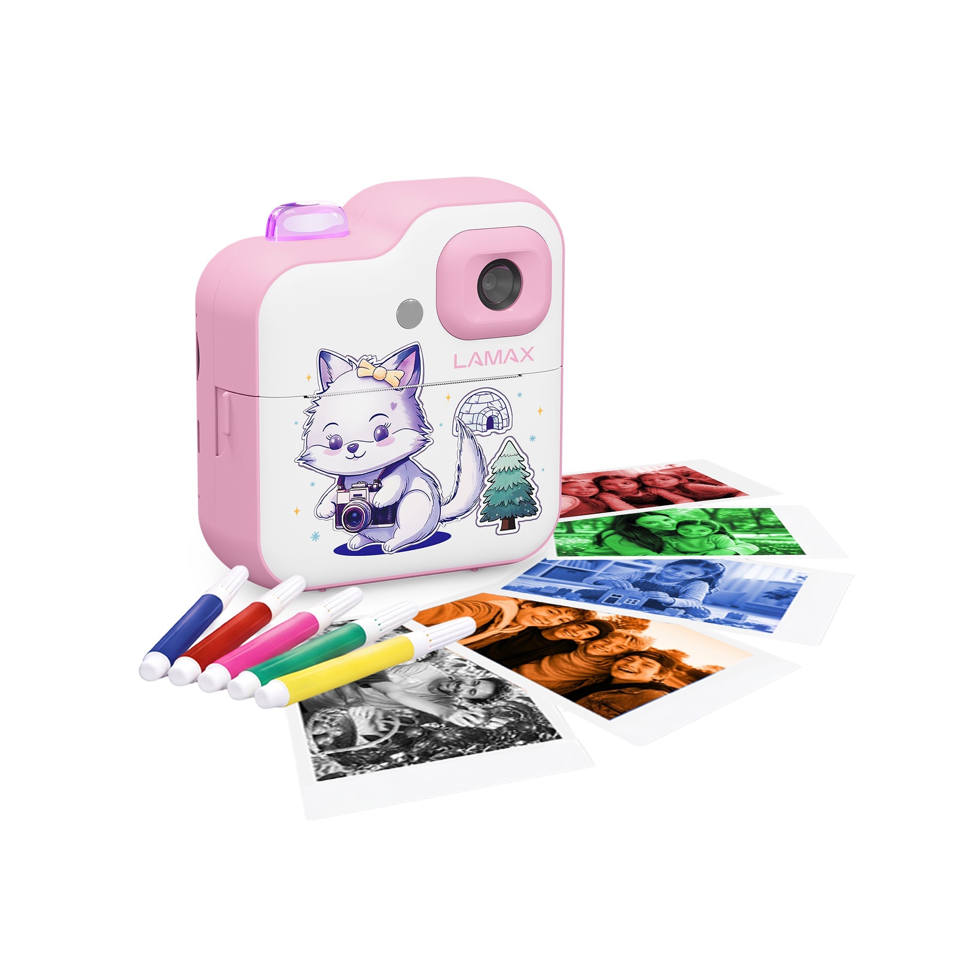 LAMAX InstaKid2 Pro AI Pink