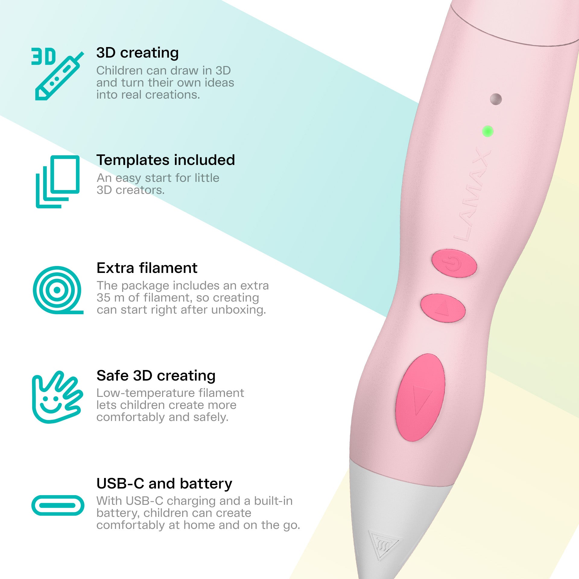 LAMAX_ArtKid2_Play_3D_pink_listing-photo_04_EN
