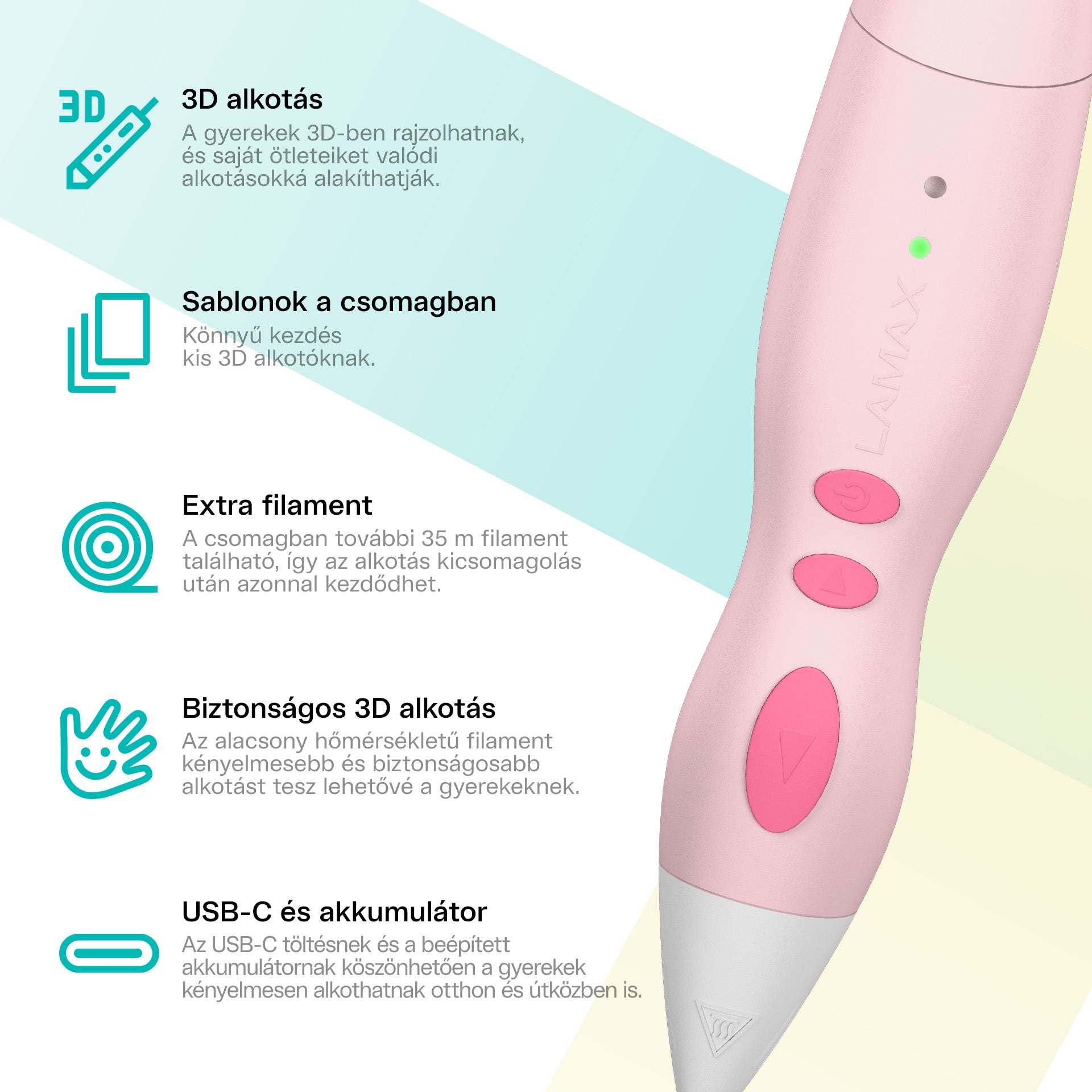 LAMAX_ArtKid2_Play_3D_pink_listing-photo_04_HU