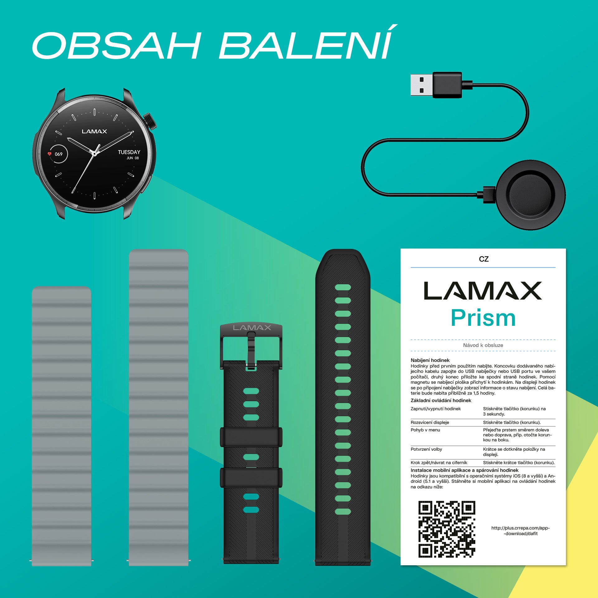 LAMAX Prism AMOLED Black cs