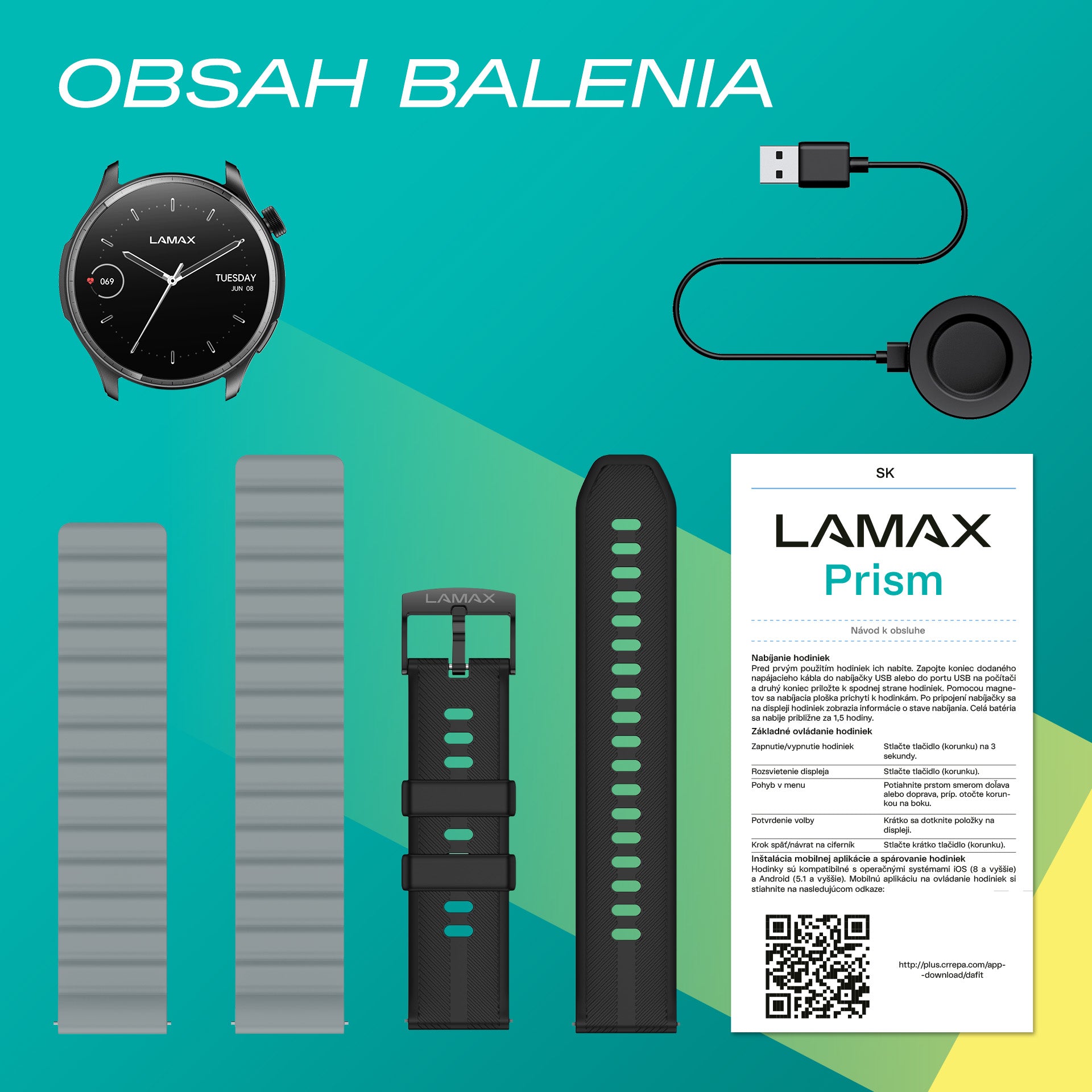 LAMAX Prism AMOLED Black sk