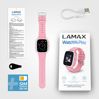 LAMAX WatchY4 Play Pink