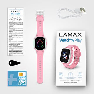 LAMAX WatchY4 Play Pink